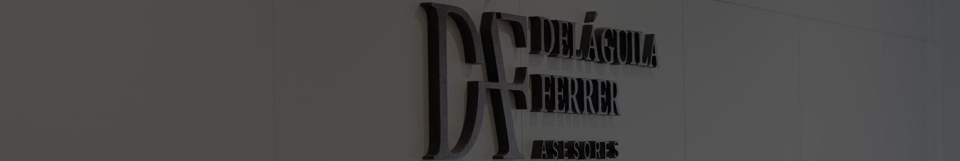 Recepción de las oficinas de Del Águila Ferrer Asesores en Almería